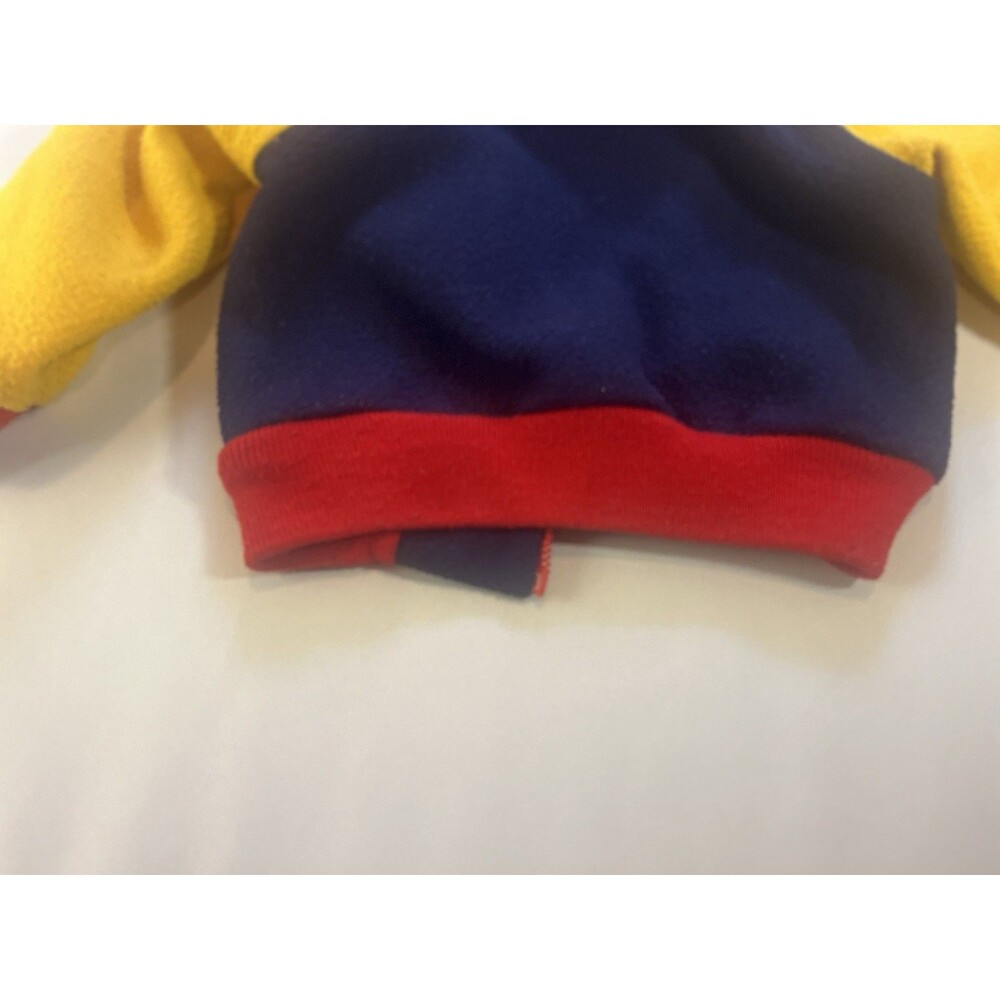 Vintage OshKosh B’gosh Colorblock Fleece Jacket – Size 4 Toddler – Made in USA - Picture 12 of 16